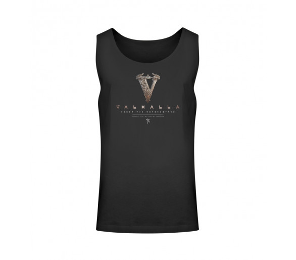 V - Valhalla (EN - auf dunkel) - Unisex Relaxed Tanktop