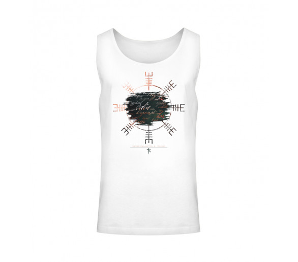 Aegishjalmur - Helm des Schreckens (auf hell) - Unisex Relaxed Tanktop