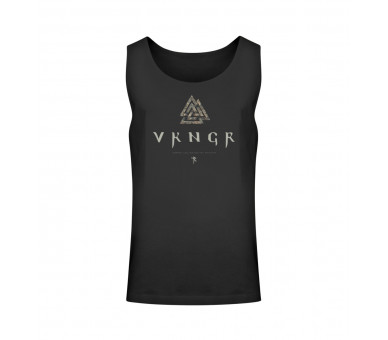 VKNGR - Valknut (auf schwarz) - Unisex Relaxed Tanktop