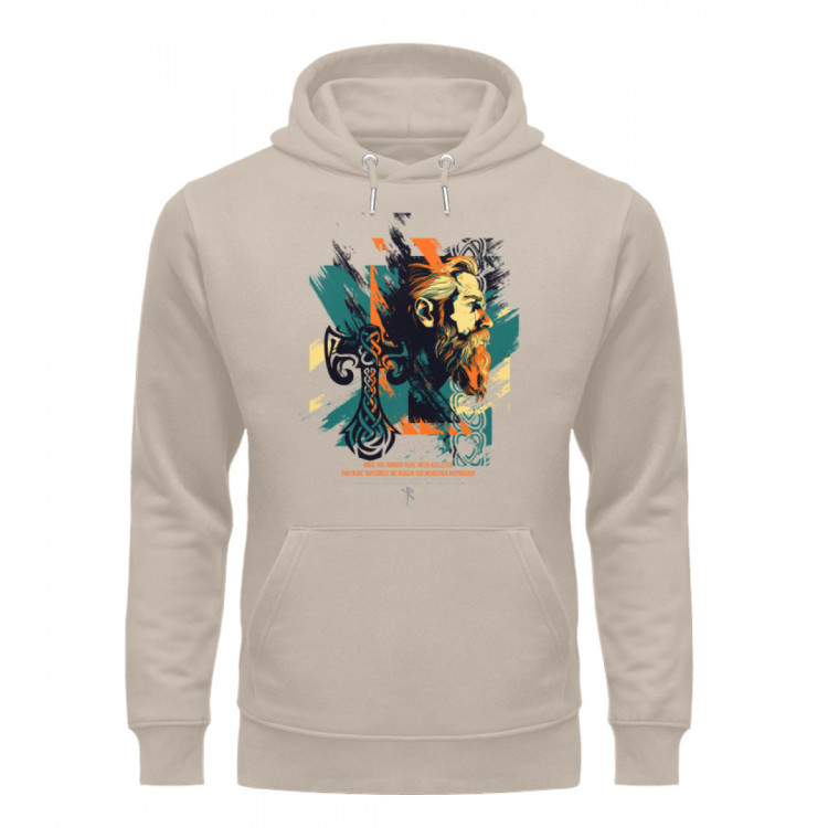 Thor und Hammer StreetArt (DE) - Unisex Organic Hoodie