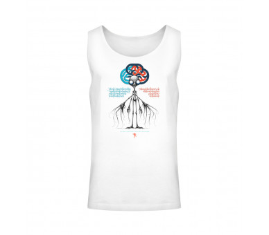 Der Sklaptid und sein Gehirn - Unisex Relaxed Tanktop