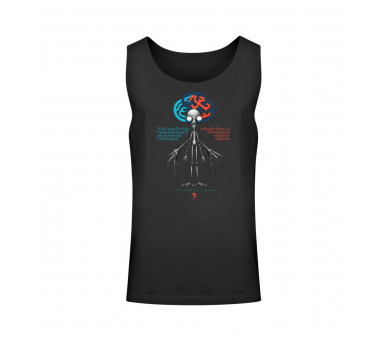 Der Sklaptid und sein Gehirn - Unisex Relaxed Tanktop