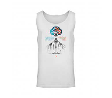 Der Sklaptid und sein Gehirn - Unisex Relaxed Tanktop