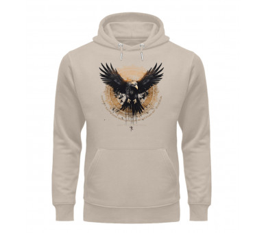 Der Adler - Gesandter zwischen den Welten (EN) - Unisex Organic Hoodie