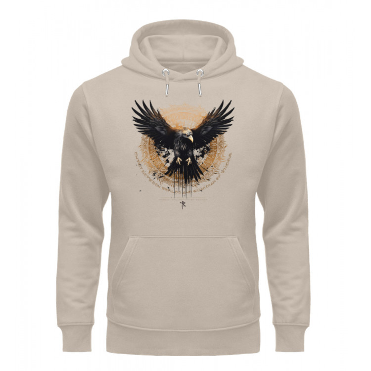 Der Adler - Gesandter zwischen den Welten (EN) - Unisex Organic Hoodie