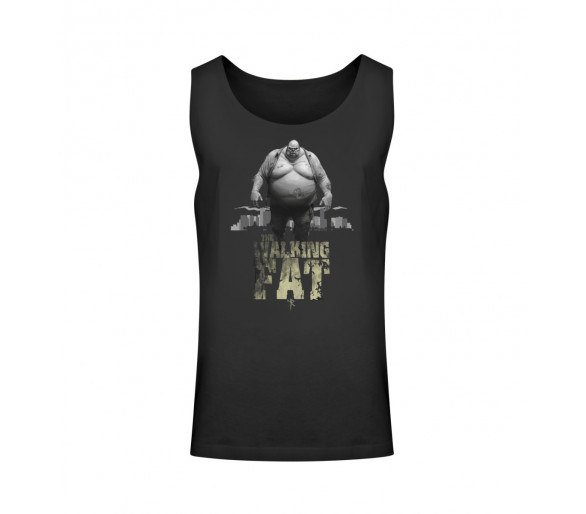 The walking fat (EN) - Unisex Relaxed Tanktop