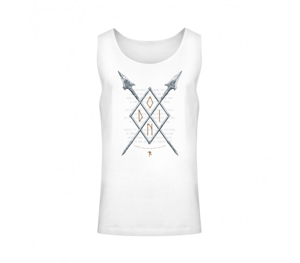 Gungnir - Speer und Rune Odins (auf hell) - Unisex Relaxed Tanktop