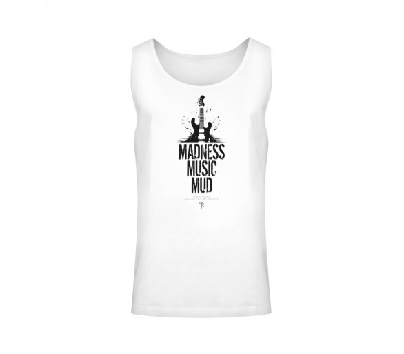 Madness, music, mud (auf hell) - Unisex Relaxed Tanktop