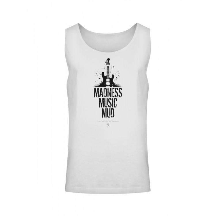 Madness, music, mud (auf hell) - Unisex Relaxed Tanktop