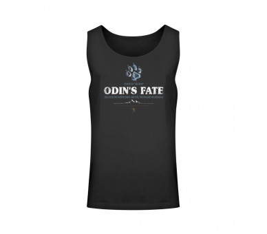 Odin´s fate - sealed by the wolf (auf dunkel) - Unisex Relaxed Tanktop