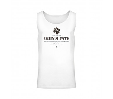 Odin´s fate - sealed by the wolf (auf hell) - Unisex Relaxed Tanktop