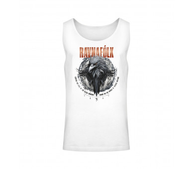 Ravnafólk (auf hell) - Unisex Relaxed Tanktop