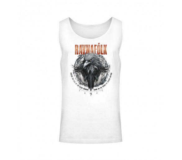 Ravnafólk (auf hell) - Unisex Relaxed Tanktop