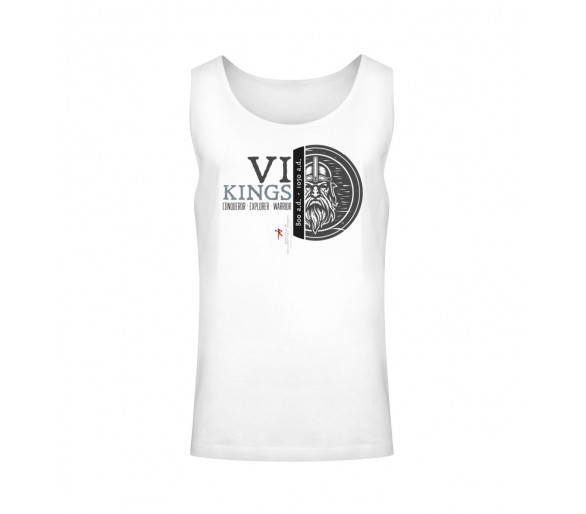 Vikings - Conqueror, Explorer, Warrior (EN - auf hell) - Unisex Relaxed Tanktop