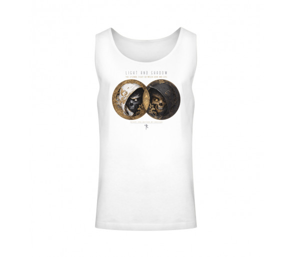 Light and shadow - good and evil (EN) - Unisex Relaxed Tanktop