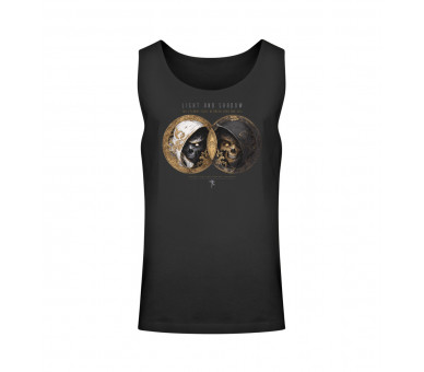 Light and shadow - good and evil (EN) - Unisex Relaxed Tanktop