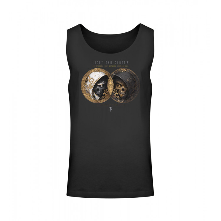 Light and shadow - good and evil (EN) - Unisex Relaxed Tanktop