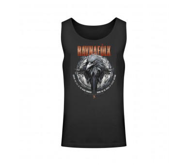 Ravnafólk (auf dunkel) - Unisex Relaxed Tanktop