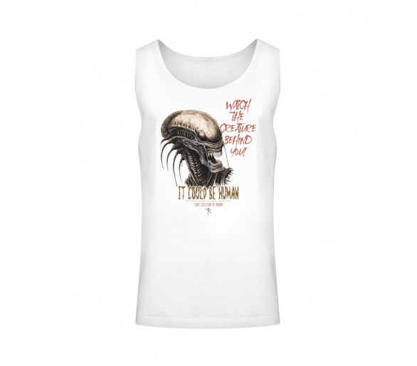 Watch the creature behind you (EN) - Unisex Relaxed Tanktop