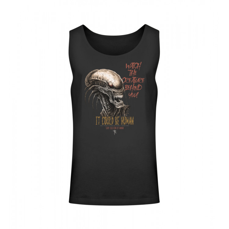 Watch the creature behind you (EN) - Unisex Relaxed Tanktop