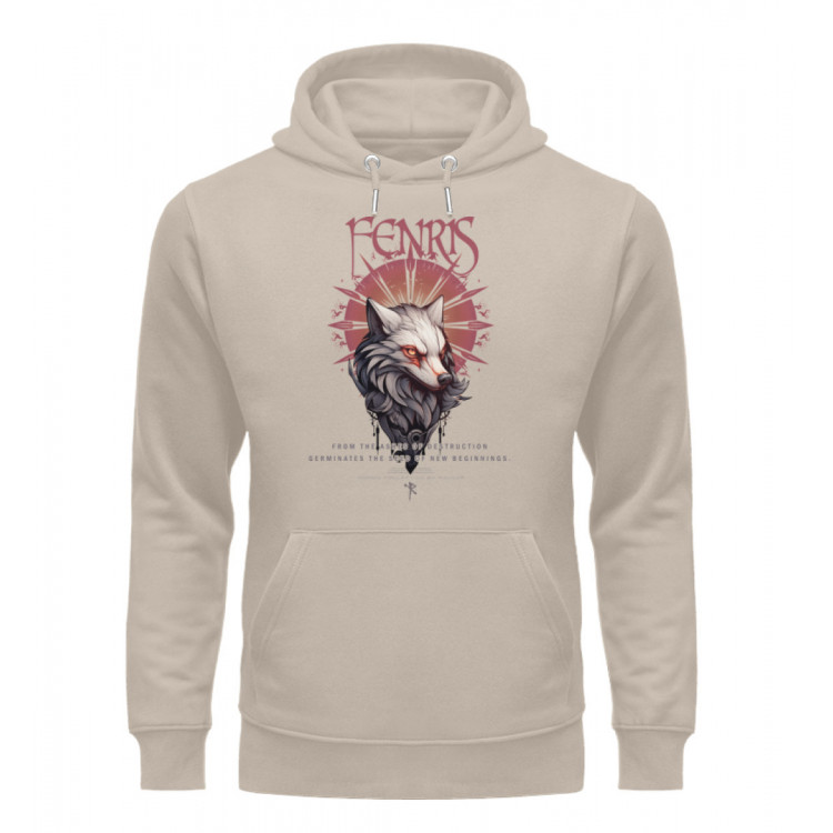 Fenris - from the ashes (EN) - Unisex Organic Hoodie