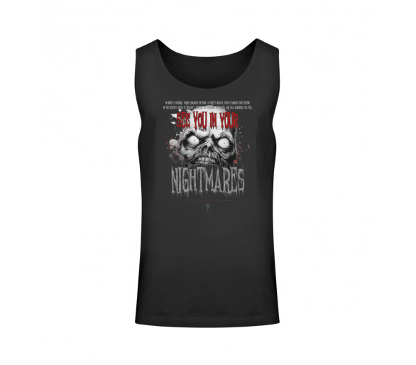 See you in your nightmares (auf dunkel) - Unisex Relaxed Tanktop