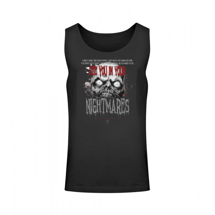 See you in your nightmares (auf dunkel) - Unisex Relaxed Tanktop