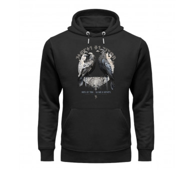 Hugin & Munin (EN) - Unisex Organic Hoodie