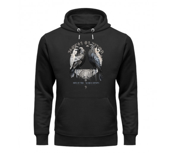 Hugin & Munin (EN) - Unisex Organic Hoodie