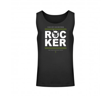 Rocker - fuck off conventions (auf dunkel) - Unisex Relaxed Tanktop