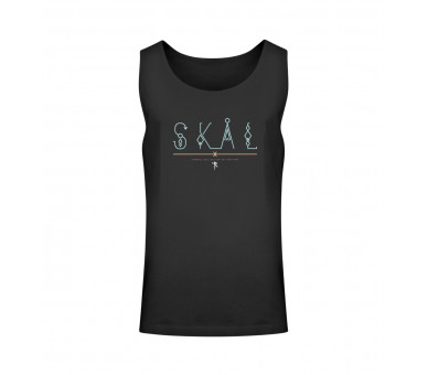 Skal - lasst uns trinken (auf dunkel) - Unisex Relaxed Tanktop