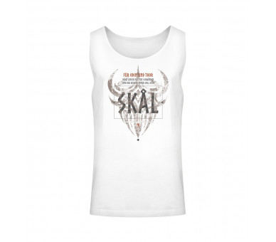 Skal - für Odin und Thor (DE auf hell) - Unisex Relaxed Tanktop