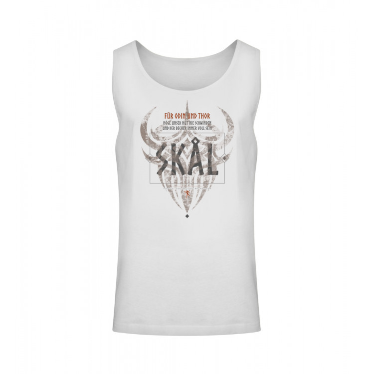 Skal - für Odin und Thor (DE auf hell) - Unisex Relaxed Tanktop