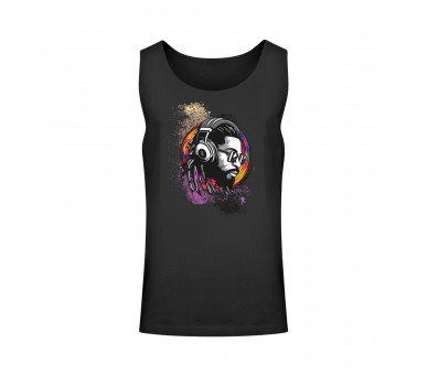 Reggae Man - colorful vibes - Unisex Relaxed Tanktop