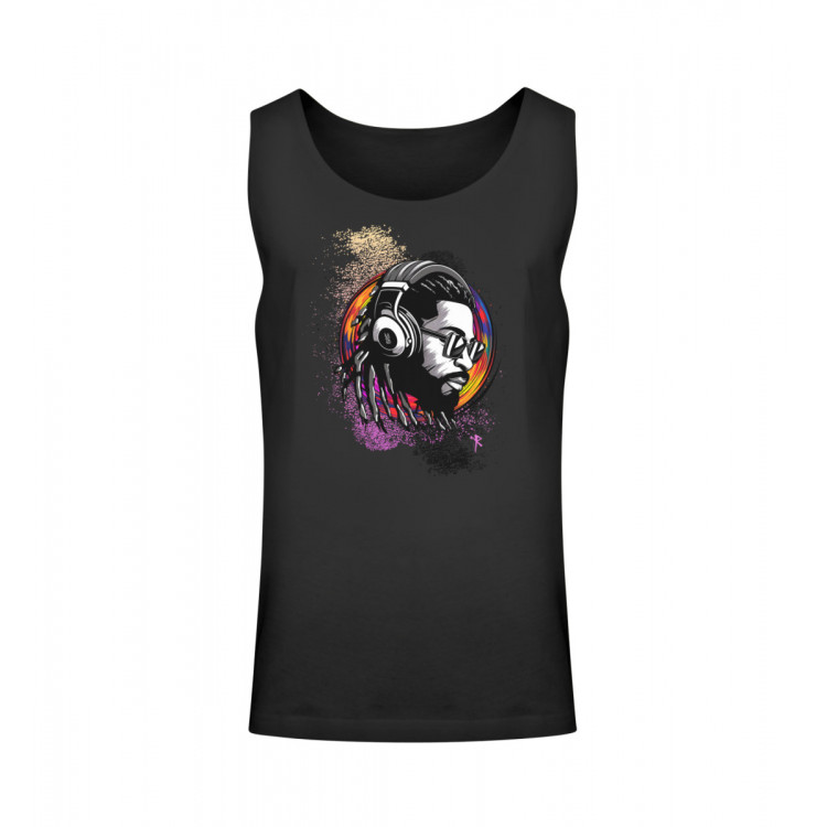 Reggae Man - colorful vibes - Unisex Relaxed Tanktop