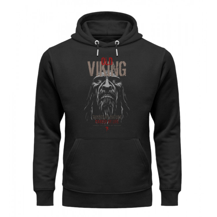 Old Viking (EN auf dunkel) - Unisex Organic Hoodie