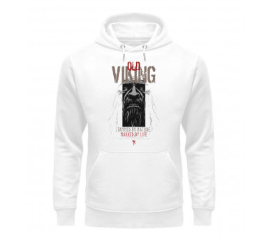 Old Viking (EN - auf hell) - Unisex Organic Hoodie