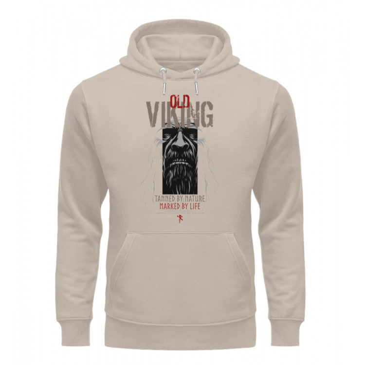 Old Viking (EN - auf hell) - Unisex Organic Hoodie