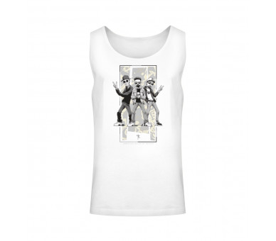 Streetgang - drei coole Typen - Unisex Relaxed Tanktop