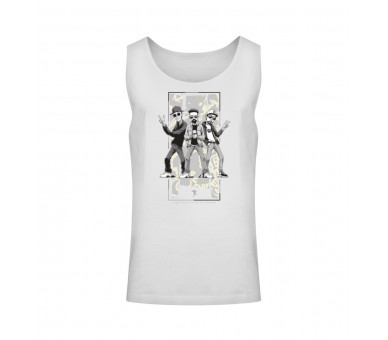 Streetgang - drei coole Typen - Unisex Relaxed Tanktop