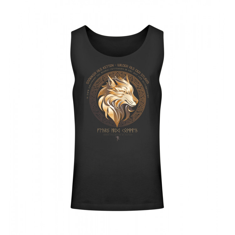 Fenris - stärker als Ketten, wilder als Sturm (DE) - Unisex Relaxed Tanktop