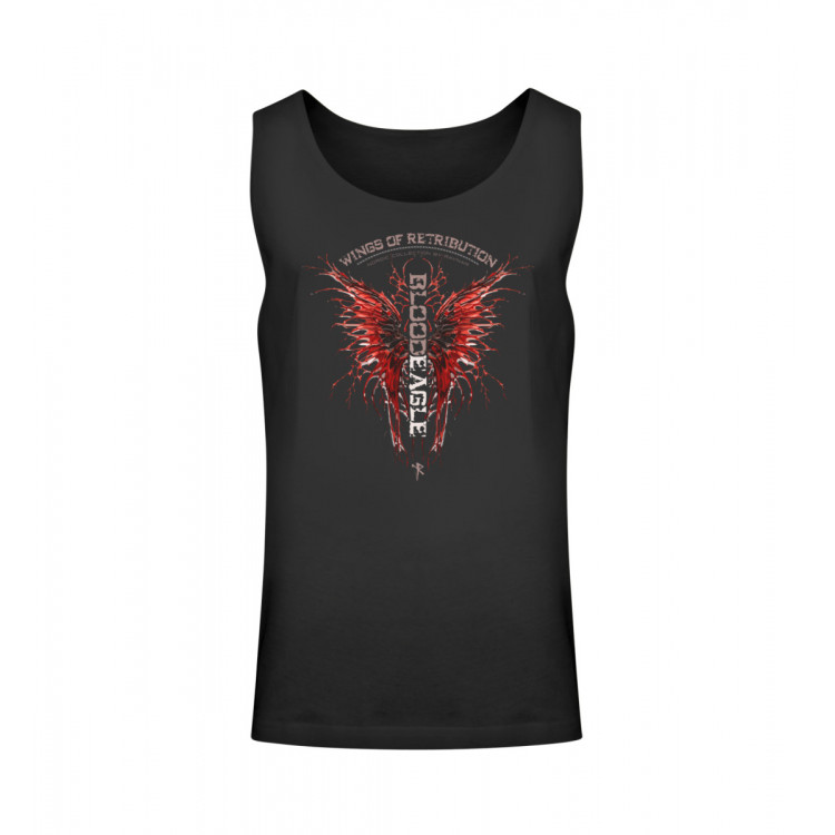 Wings of Retribution - BloodEagle (auf dunkel) - Unisex Relaxed Tanktop