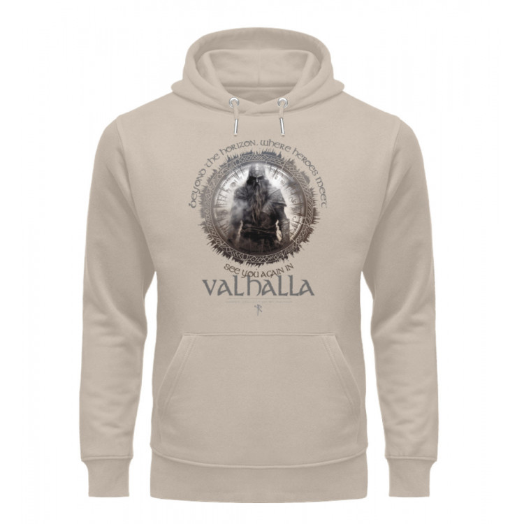 See you again in Valhalla (EN) - Unisex Organic Hoodie