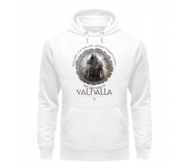 See you again in Valhalla (EN) - Unisex Organic Hoodie