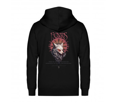 Fenris - from the ashes (EN) - Unisex Organic Zipper ST/ST