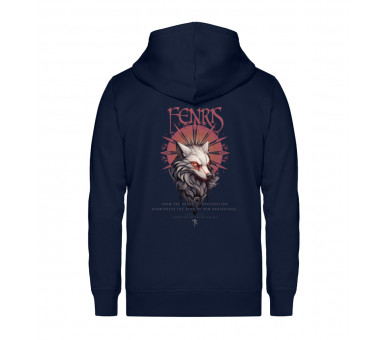 Fenris - from the ashes (EN) - Unisex Organic Zipper ST/ST