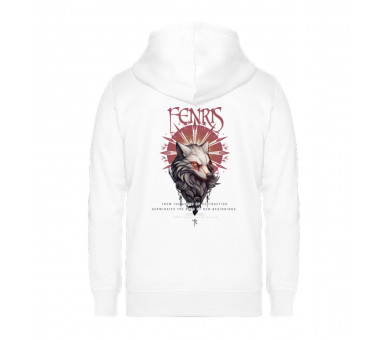 Fenris - from the ashes (EN) - Unisex Organic Zipper ST/ST