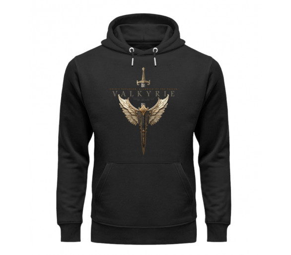 Valkyrie - Odins Daughter (EN) - Unisex Organic Hoodie