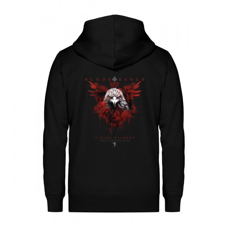 Blood Eagle - Viking Revenge (EN) - Unisex Organic Zipper ST/ST