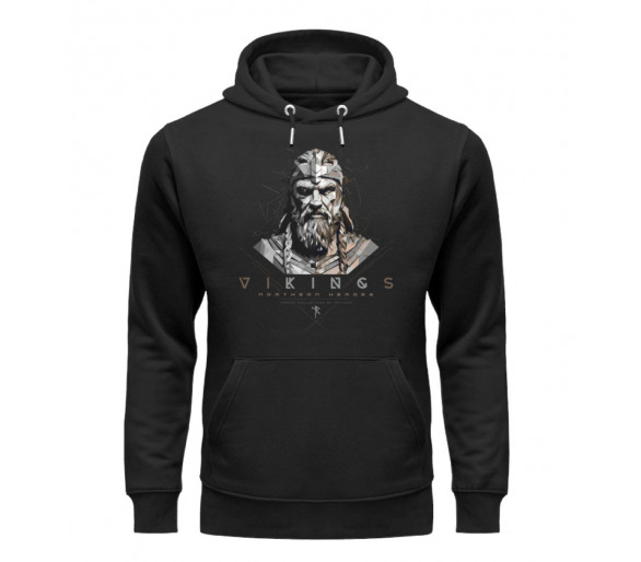 Vikings - Northern heroes (EN) - Unisex Organic Hoodie